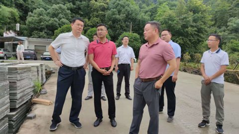 孙革新来石台调研省生态环境督察组 交办件整改落实情况