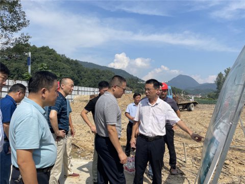 靳武深入矶滩乡调研乡村振兴产业发展工作